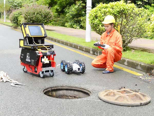 白水管道机器人检测
