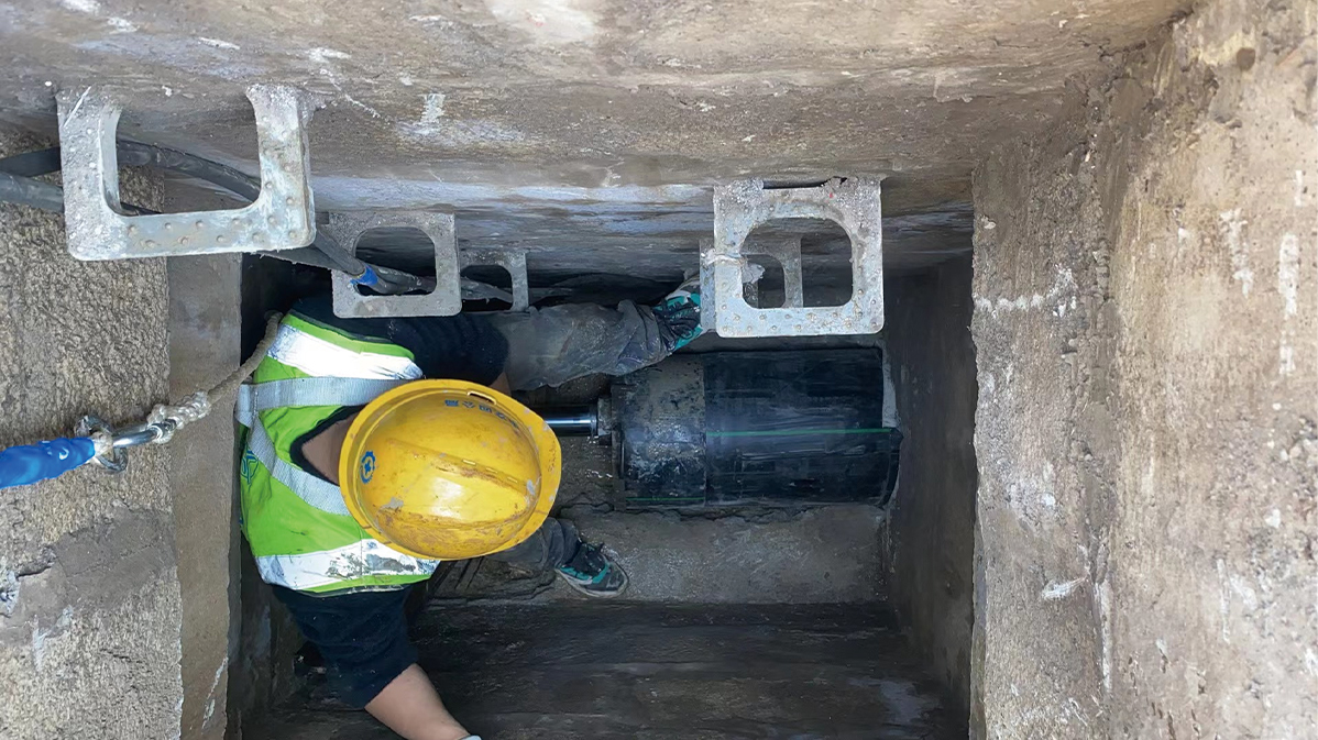 白水HDPE短管内衬法